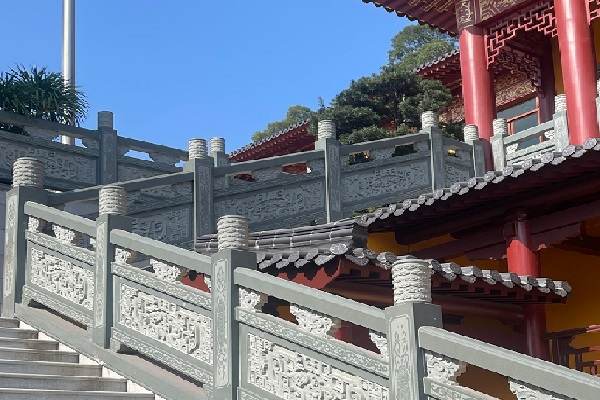 大连古建仿古石栏杆哪家好 工程案例二